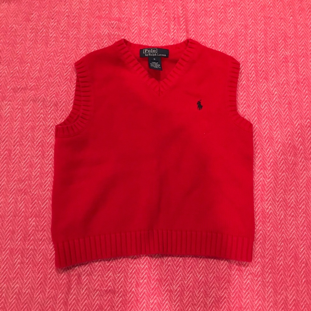 Boys Ralph Lauren sweater vest